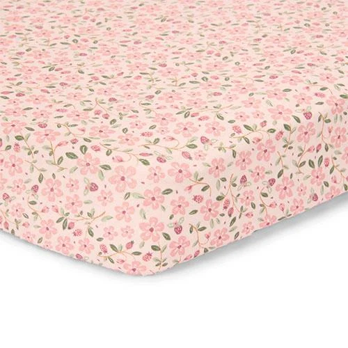 Wieg hoeslaken - Roze - Fairy Garden - Fairy Floral