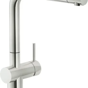 SYSTEMCERAM Armatur Sila Edelstahlfinish ND 10303