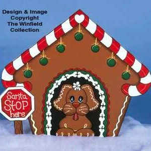 Gingerbread Dog House Wood Pattern
