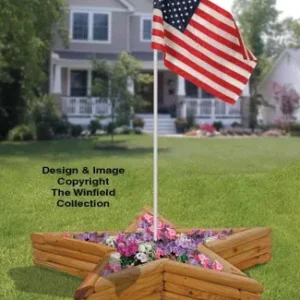 Landscape Timber Star Planter Plans - The Winfield Collection