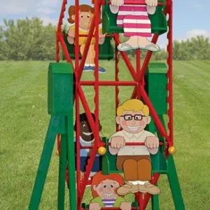 Children Ferris Wheel Riders Pattern - The Winfield Collection