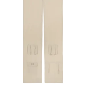 Settle Door Curtain in off-white with pockets, mailbox flap and eyelets at the top