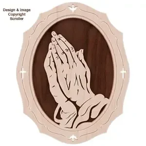 Praying Hands Frame-N-Art Scroll Design - The Winfield Collection