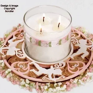Cupid's Candle Ring Project Pattern - The Winfield Collection