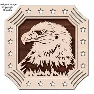 Patriotic Eagle Frame-N-Art Scroll Design - The Winfield Collection