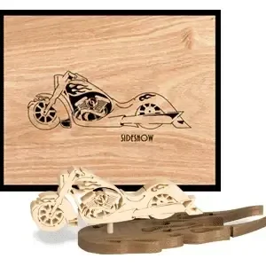 Sideshow Set 3 Scrolled Art/3D Model Pattern - The Winfield Collection