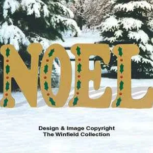 Giant Yard Noel Woodcraft Pattern (F)