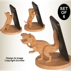 3D Cell Phone Stands Pattern Set - The Winfield Collection