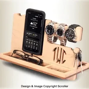 Organizer Station Scroll Saw Pattern - The Winfield Collection