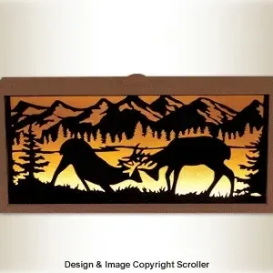Interchangeable Wildlife Panel Light Box Pattern - The Winfield Collection