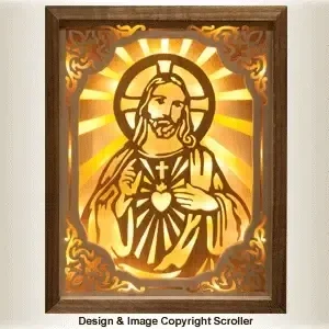 Sacred Heart of Jesus Pattern - Downloadable - The Winfield Collection