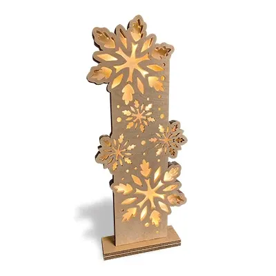 Lighted Snowflake Display Pattern - The Winfield Collection