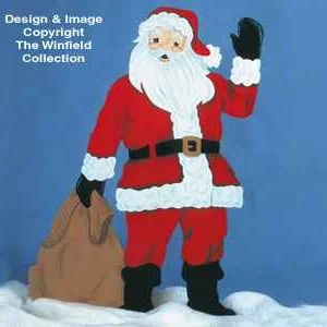 Life-Size Santa Woodcraft Pattern