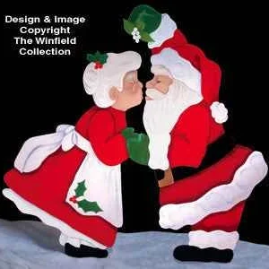 Christmas Kiss Woodcraft Pattern