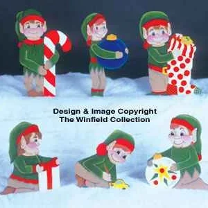 6 Helpful Elves Woodcraft Pattern
