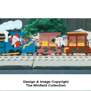 North Pole Express Woodcraft Pattern(F) - The Winfield Collection