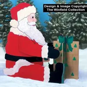 Giant Yard Santa Woodcraft Pattern(F)