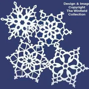Giant Snowflakes Woodcrafting Pattern