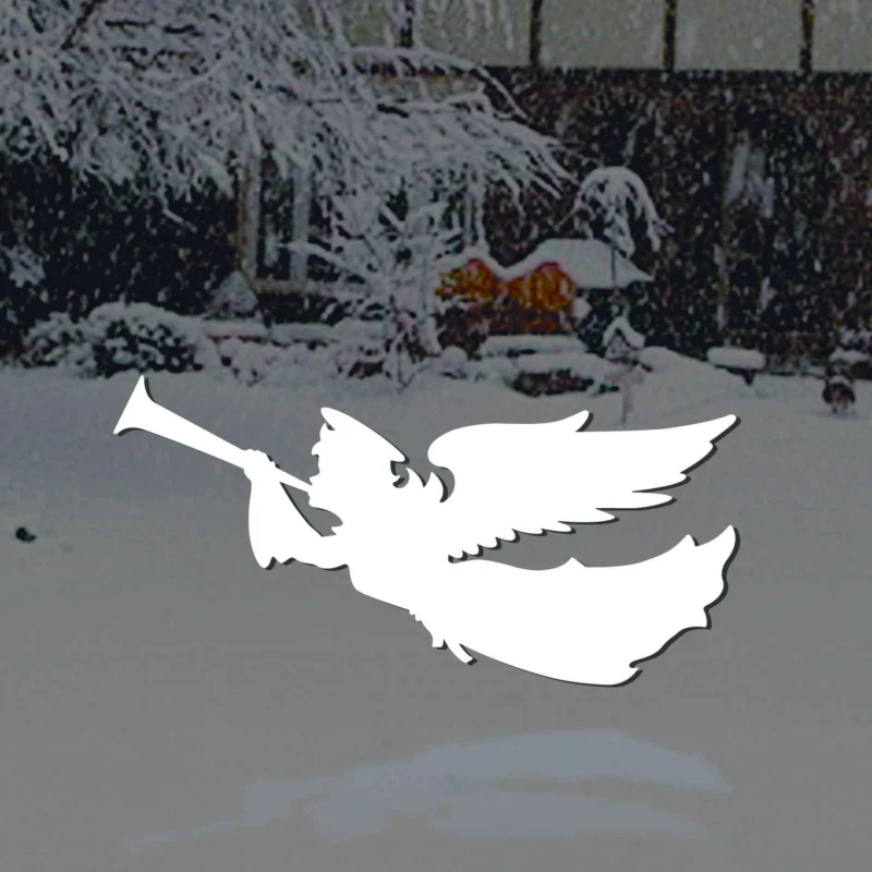 Flying White Shadow Angel Pattern