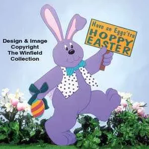 Large Hoppy Easter Woodcraft Pattern