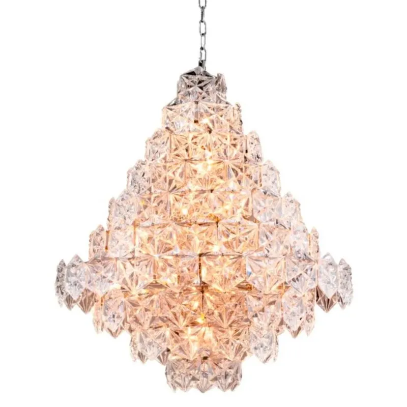 Crystal Glass Chandelier L Hermitage | Eichholtz Miami