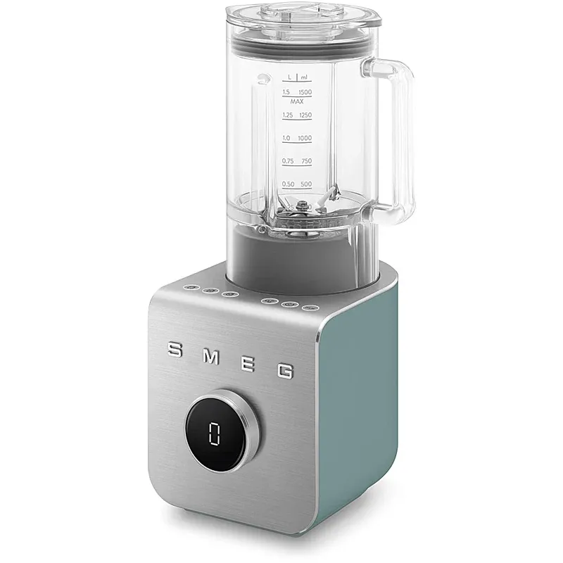 SMEG BLC02EGMEU High Performance Standmixer, Emerald Green-Aluminium