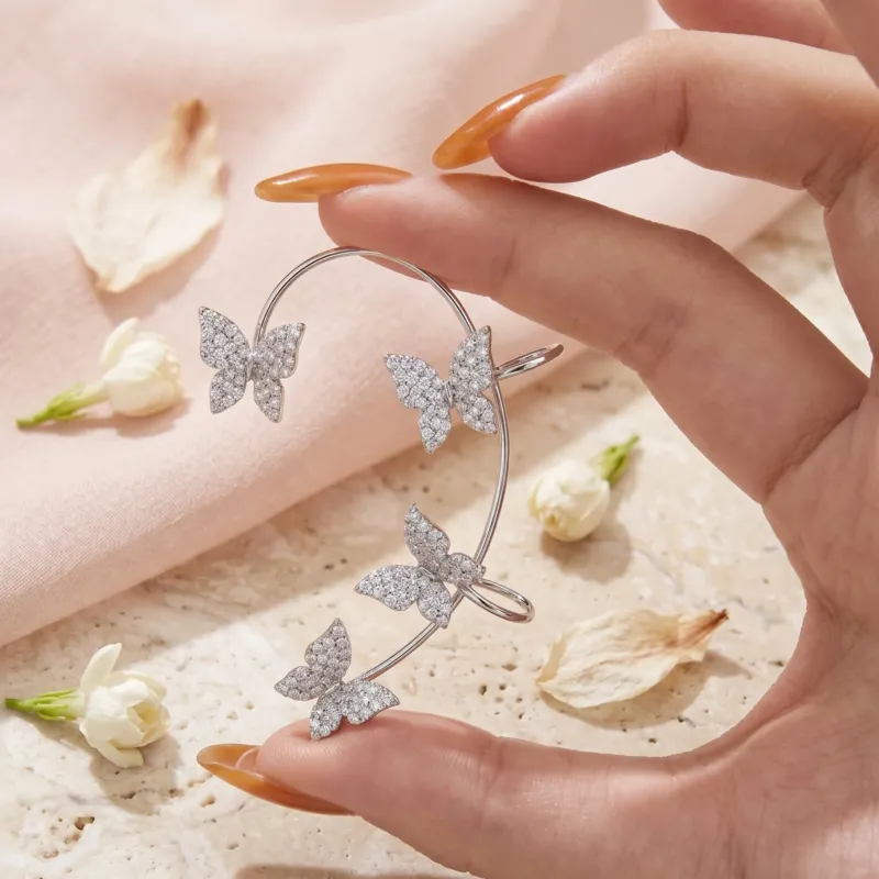 Elegante verstellbare Ohrclips Ohrringe