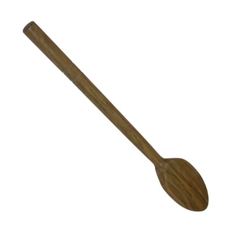 BÉRARD olive-colored kitchen spoon, 25 cm, versatile Kochlöffel for cooking and stirring in the kitchen.