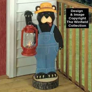 Black Bear Lantern Woodworking Plan