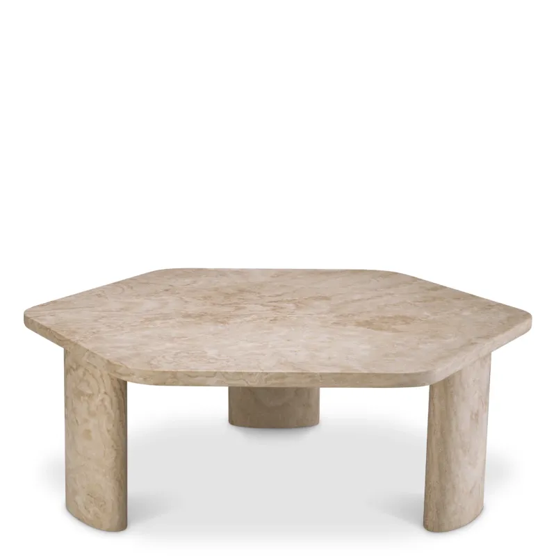 Travertine Coffee Table Zenitho | Eichholtz Miami