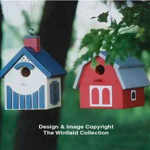 Summer Country Birdhouses Patterns