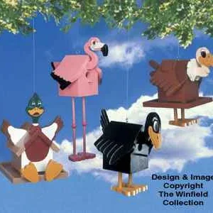 Wacky Birdhouse & Feeders Wood Patterns