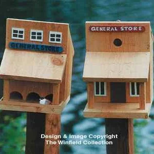 Old West Birdhouse/Feeder Patterns