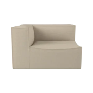 Catena Sofa Armrest Left S400 in Hot Madison sand