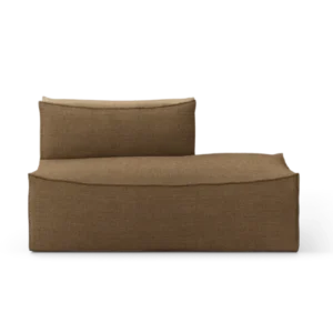 Catena Sofa Open End Right S301 in Hot Madison smoked chocolate