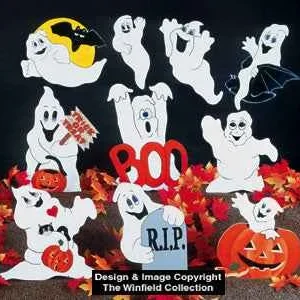 10 Scary Ghosts Woodcraft Pattern