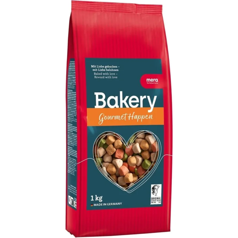 Bakery Gourmet Happen Hundesnack - Knuspriger Genuss für deinen Liebling – 1 kg