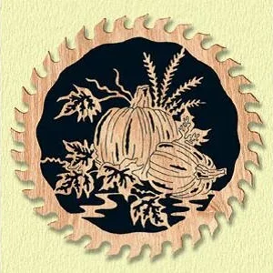 Autumn Pumpkins Circular Saw Project Pattern - The Winfield Collection