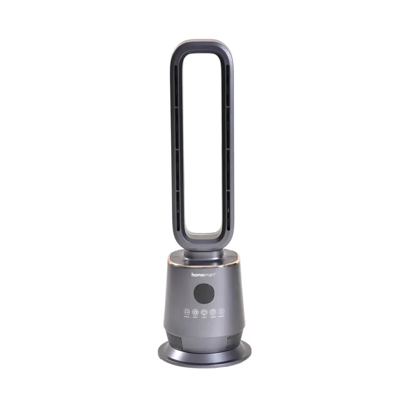 Homesmart - Multifunktionaler Ventilator mit LED-Licht und Wärmefunktion, 1000/2000W