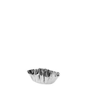 Tydra Bowl small in mirror polished stainless steel with rippled edges