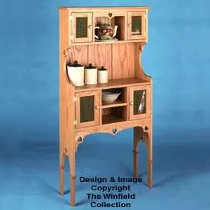 Stylish Hutch Wood Project Plan