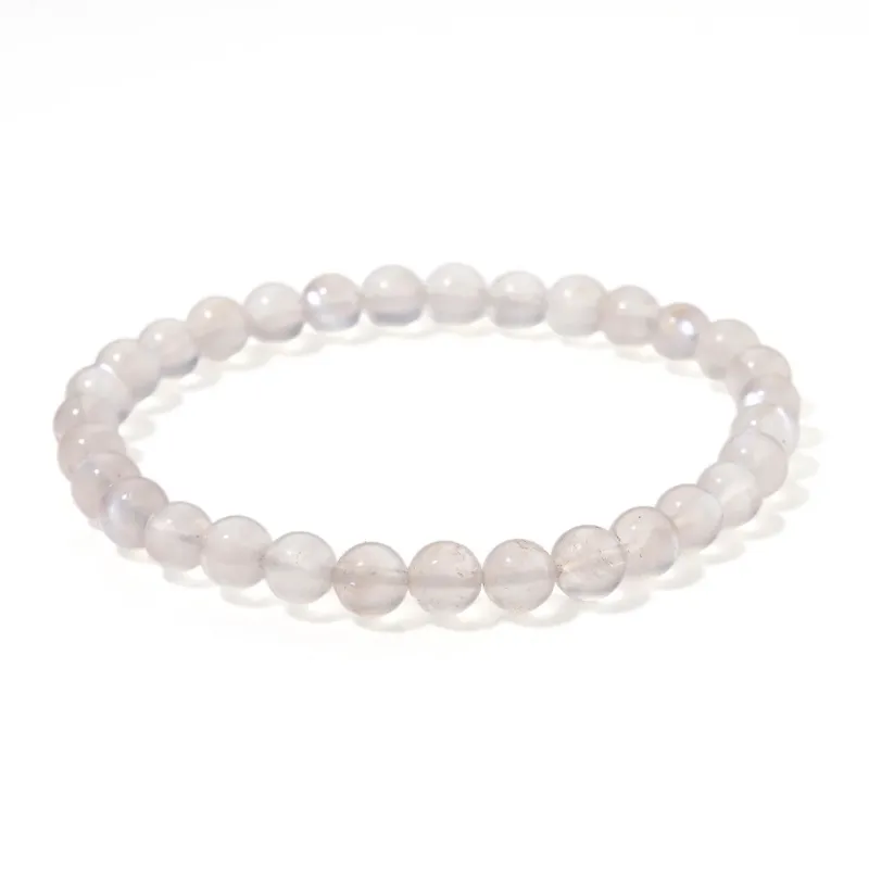 AAA Regenbogen Mondstein Armband Flexibles (ca. 18-19 cm) ca. 50,00 ct.