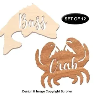 Nautical Creature Wall Art Design Patterns - The Winfield Collection
