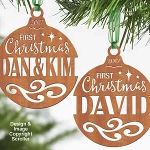 First Christmas Ornaments Pattern Set - The Winfield Collection