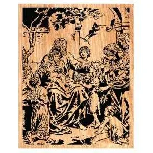 "Bless the Children" Scrolled Wall Art