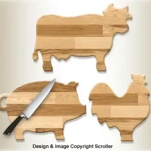 Country Cutting Boards Pattern - Downloadable - The Winfield Collection