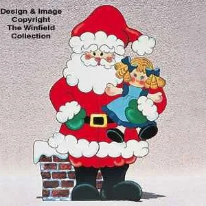 Santa & Dolly Woodcrafting Pattern(F)