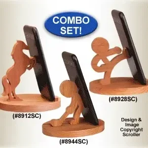 Cell Phone Pattern Combo Set (8912, 8928 & 8944SC) - The Winfield Collection