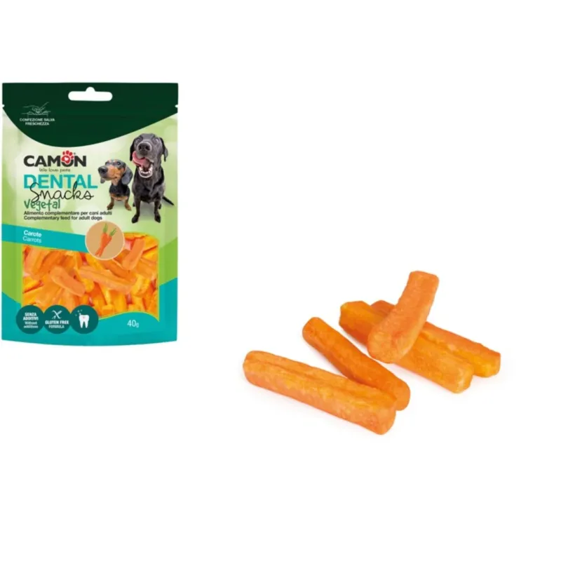 Veggie Snack Knackige Karotten – Vegane Hundesnacks – 40 g