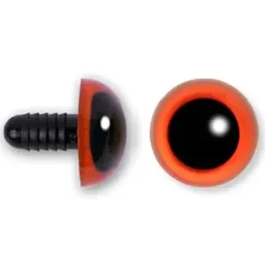 Plastic Eyes - Amber-8mm or .31"[PE*] - The Winfield Collection
